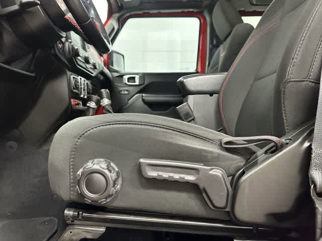 2021 Jeep Gladiator Rubicon Firecracker Red Clearcoat at AutoNation Toyota Gulf Fwy