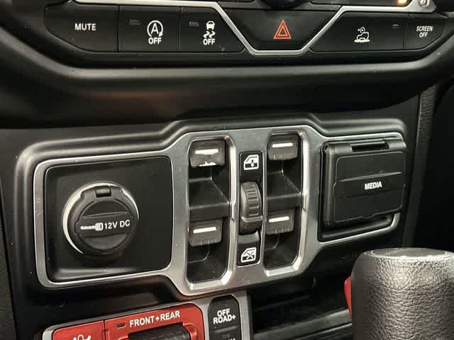 2021 Jeep Gladiator Rubicon Firecracker Red Clearcoat at AutoNation Toyota Gulf Fwy