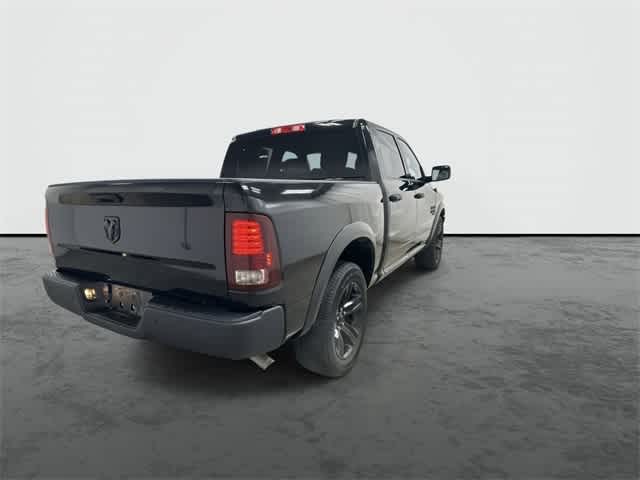 2024 Ram 1500 Classic Warlock Diamond Black Crystal Pearlcoat at AutoNation Chrysler Jeep Dodge Ram Spring