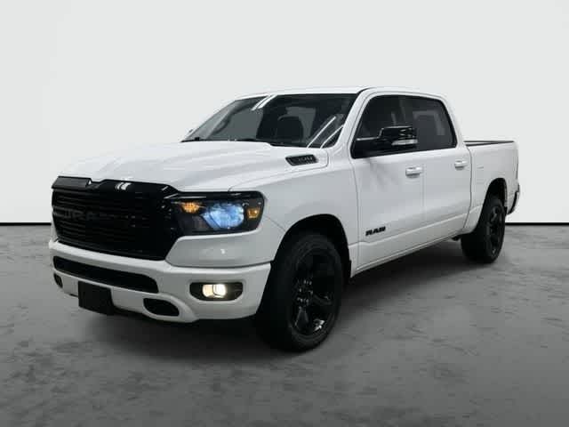 2021 Ram 1500 Lone Star Bright White Clearcoat at Sterling McCall Nissan