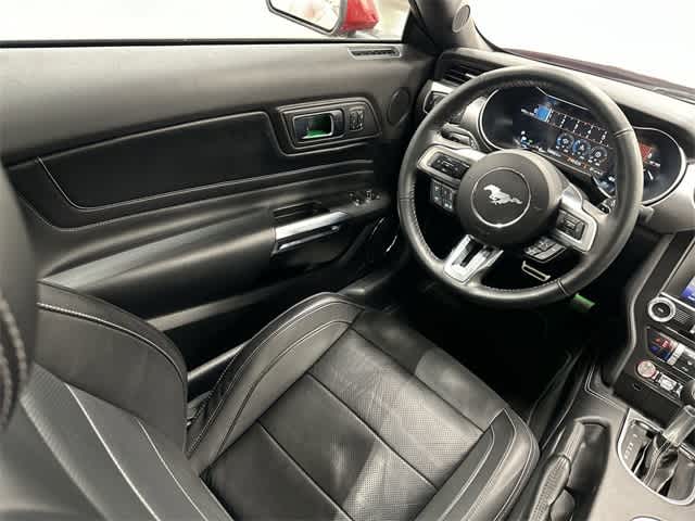 2023 Ford Mustang EcoBoost Premium Rapid Red Metallic Tinted Clearcoat at Mac Haik Ford