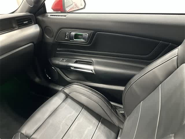 2023 Ford Mustang EcoBoost Premium Rapid Red Metallic Tinted Clearcoat at Mac Haik Ford