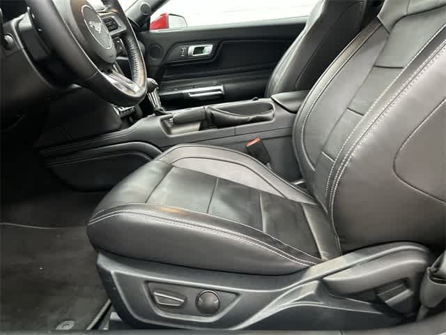 2023 Ford Mustang EcoBoost Premium Rapid Red Metallic Tinted Clearcoat at Mac Haik Ford