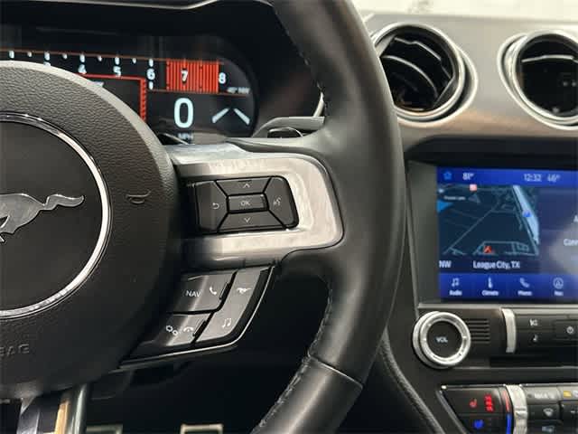 2023 Ford Mustang EcoBoost Premium Rapid Red Metallic Tinted Clearcoat at Mac Haik Ford