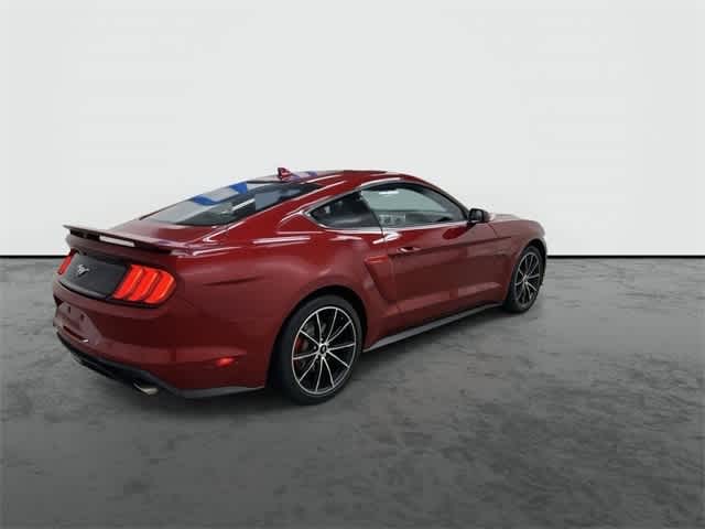 2023 Ford Mustang EcoBoost Premium Rapid Red Metallic Tinted Clearcoat at Mac Haik Ford