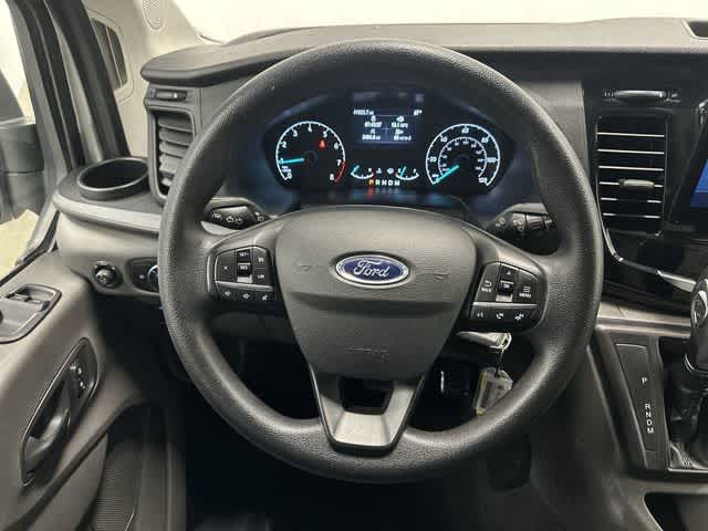2023 Ford Transit Passenger Wagon XLT Oxford White at AutoNation Ford Gulf Fwy