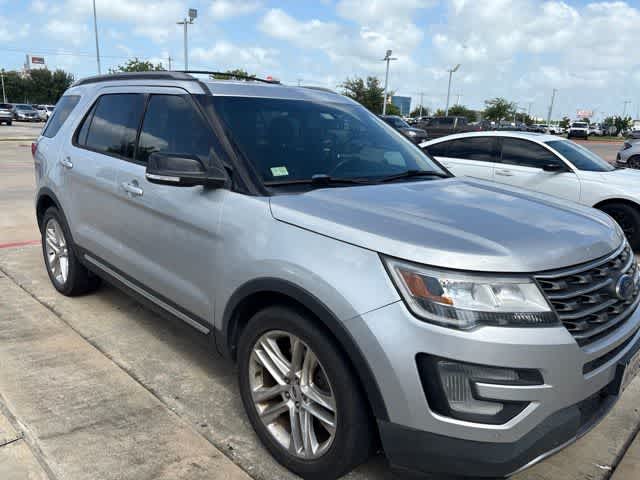 2017 Ford Explorer XLT Ingot Silver Metallic at AutoNation Chevrolet Gulf Fwy