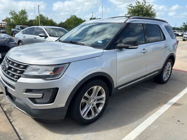 2017 Ford Explorer XLT Ingot Silver Metallic at AutoNation Chevrolet Gulf Fwy