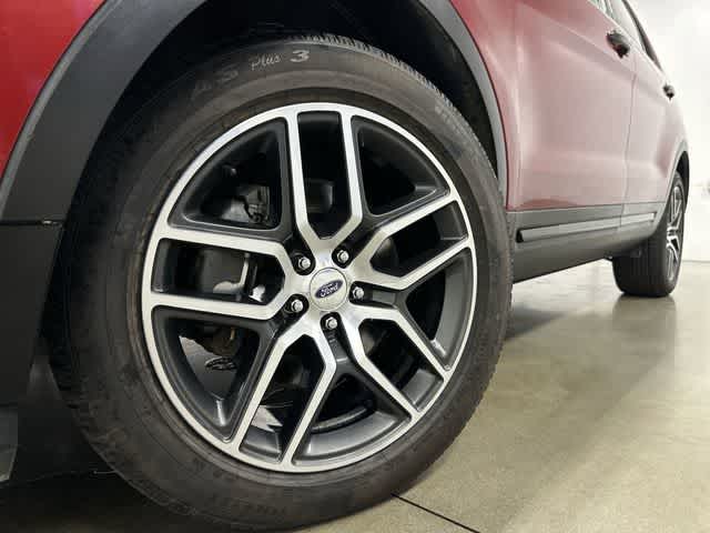 2018 Ford Explorer Sport Ruby Red Metallic Tinted Clearcoat at AutoNation USA Houston