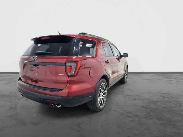 2018 Ford Explorer Sport Ruby Red Metallic Tinted Clearcoat at AutoNation USA Houston