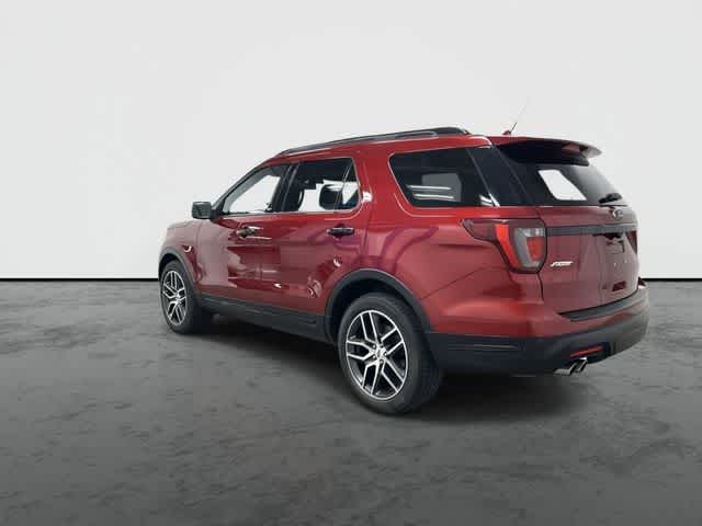 2018 Ford Explorer Sport Ruby Red Metallic Tinted Clearcoat at AutoNation USA Houston