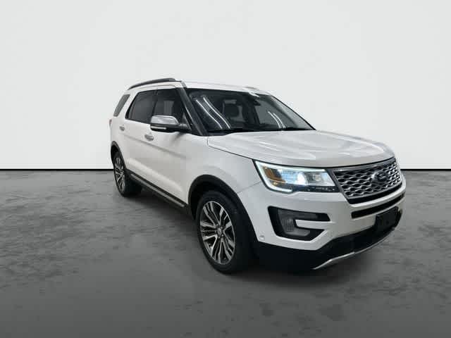 2017 Ford Explorer Platinum White Platinum Metallic Tri-Coat at Lexus of Clear Lake