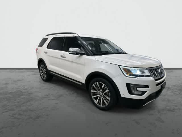 2017 Ford Explorer Platinum White Platinum Metallic Tri-Coat at Lexus of Clear Lake