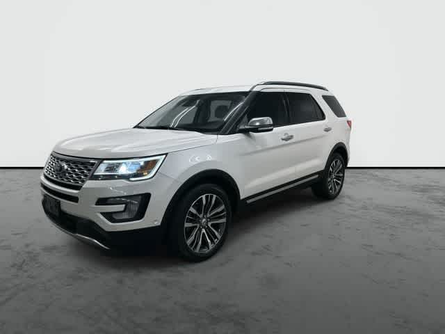 2017 Ford Explorer Platinum White Platinum Metallic Tri-Coat at Lexus of Clear Lake