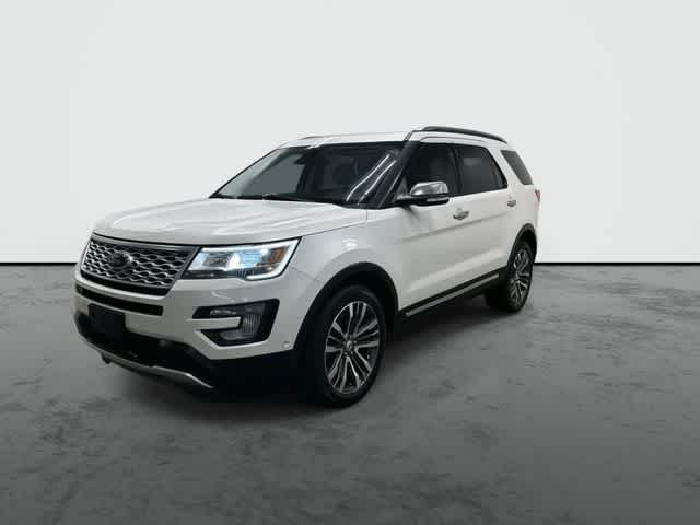 2017 Ford Explorer Platinum White Platinum Metallic Tri-Coat at Lexus of Clear Lake
