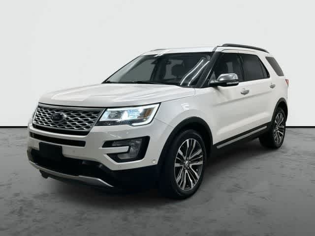 2017 Ford Explorer Platinum White Platinum Metallic Tri-Coat at Lexus of Clear Lake