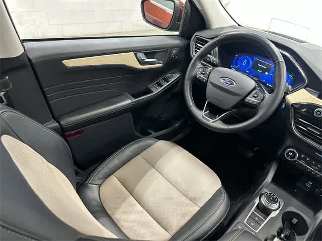 2021 Ford Escape Titanium Hybrid Bronze Fire Metallic at Friendly Ford Crosby