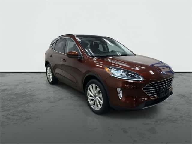 2021 Ford Escape Titanium Hybrid Bronze Fire Metallic at Friendly Ford Crosby