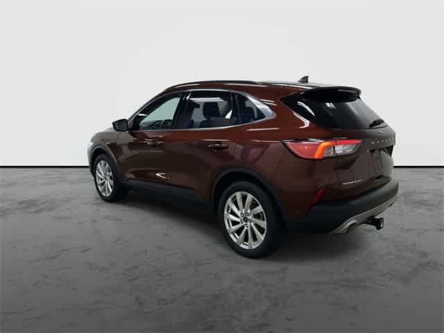 2021 Ford Escape Titanium Hybrid Bronze Fire Metallic at Friendly Ford Crosby