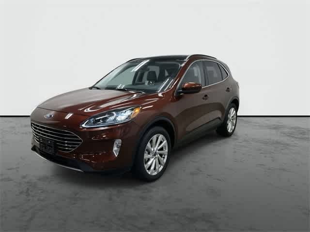 2021 Ford Escape Titanium Hybrid Bronze Fire Metallic at Friendly Ford Crosby