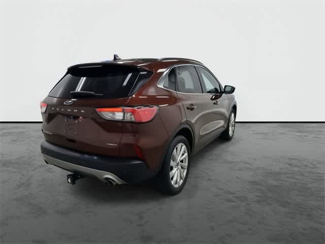 2021 Ford Escape Titanium Hybrid Bronze Fire Metallic at Friendly Ford Crosby