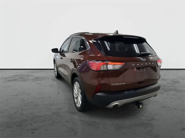 2021 Ford Escape Titanium Hybrid Bronze Fire Metallic at Friendly Ford Crosby