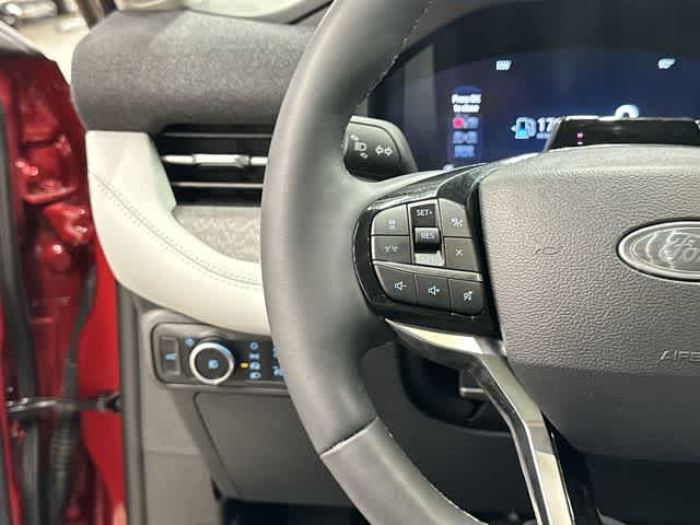 2025 Ford Explorer Platinum Rapid Red Metallic Tinted Clearcoat at HGreg Houston