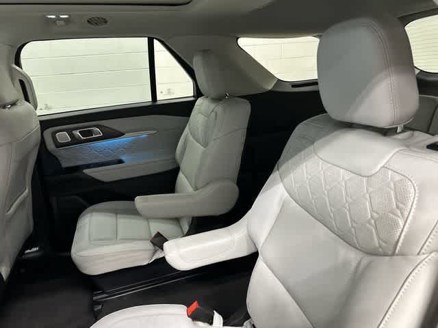 2025 Ford Explorer Platinum Rapid Red Metallic Tinted Clearcoat at HGreg Houston