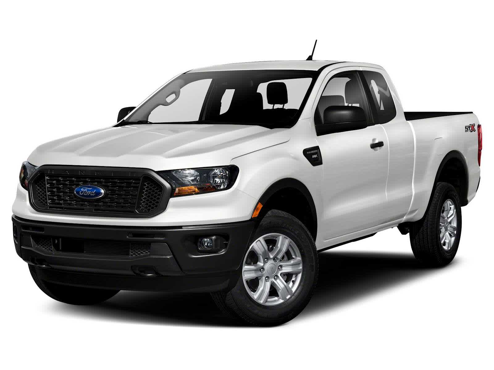Oxford White 2020 Ford Ranger XL SuperCab 4WD Pickup Truck Four-Wheel Drive Automatic