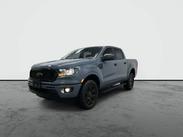 2023 Ford Ranger XLT Azure Gray Metallic Tri-Coat at Beck & Masten Kia