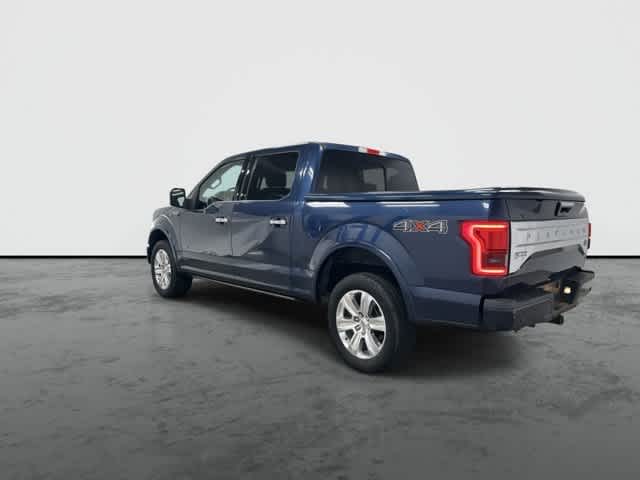 2015 Ford F-150 Platinum Blue Jeans Metallic at Tomball Ford