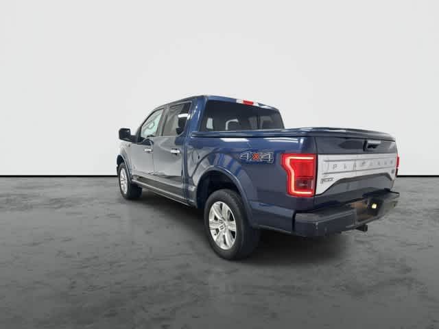 2015 Ford F-150 Platinum Blue Jeans Metallic at Tomball Ford