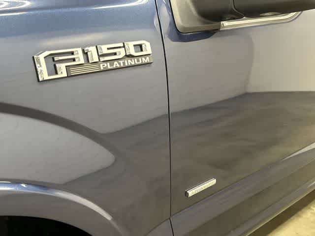 2015 Ford F-150 Platinum Blue Jeans Metallic at Tomball Ford