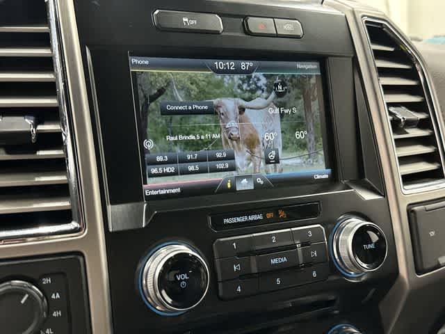 2015 Ford F-150 Platinum Blue Jeans Metallic at Tomball Ford