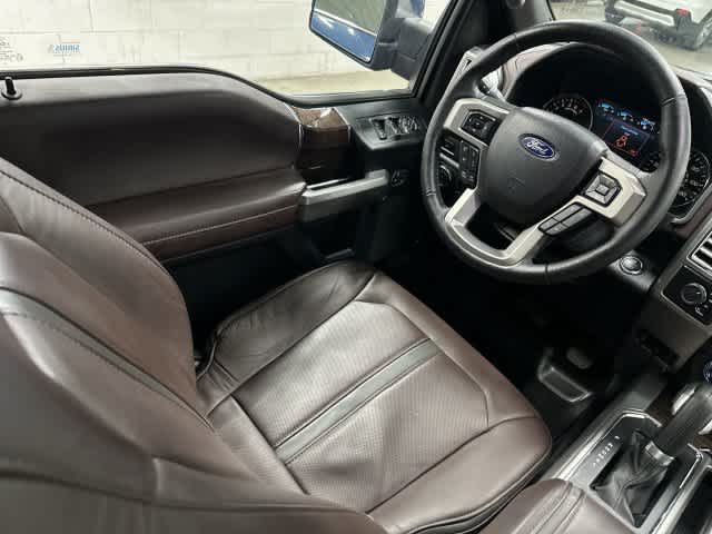 2015 Ford F-150 Platinum Blue Jeans Metallic at Helfman Ford