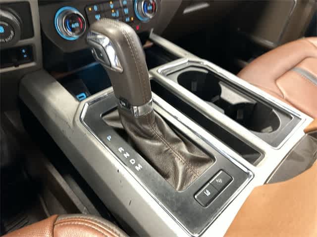 2018 Ford F-150 King Ranch Ruby Red Metallic Tinted Clearcoat/Stone Gray at Mac Haik Ford