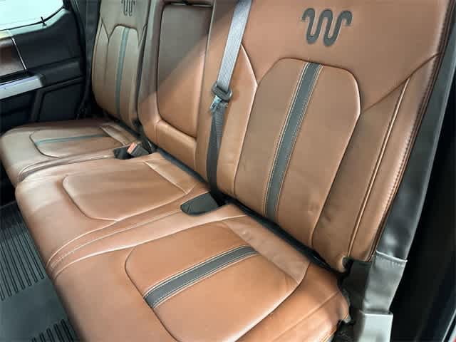 2018 Ford F-150 King Ranch Ruby Red Metallic Tinted Clearcoat/Stone Gray at Mac Haik Ford