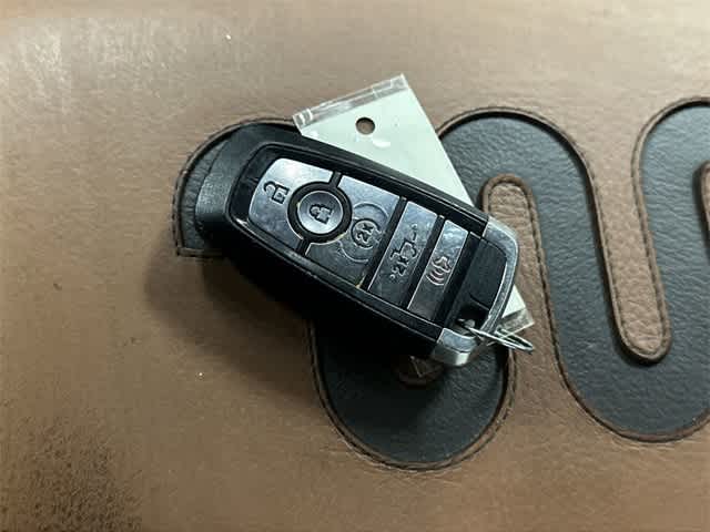 2018 Ford F-150 King Ranch Ruby Red Metallic Tinted Clearcoat/Stone Gray at Mac Haik Ford