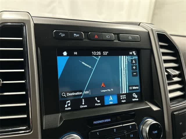 2018 Ford F-150 King Ranch Ruby Red Metallic Tinted Clearcoat/Stone Gray at Mac Haik Ford