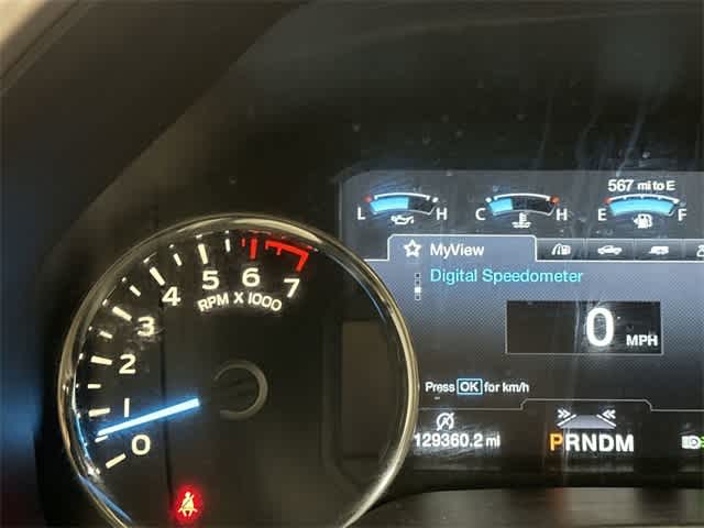 2018 Ford F-150 King Ranch Ruby Red Metallic Tinted Clearcoat/Stone Gray at Mac Haik Ford