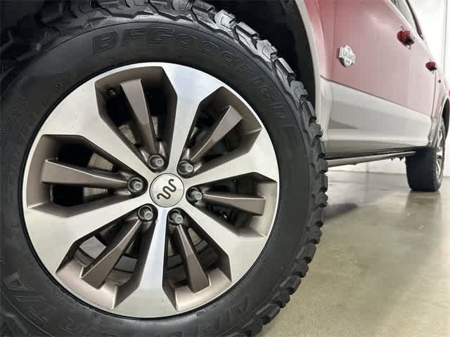 2018 Ford F-150 King Ranch Ruby Red Metallic Tinted Clearcoat/Stone Gray at Mac Haik Ford