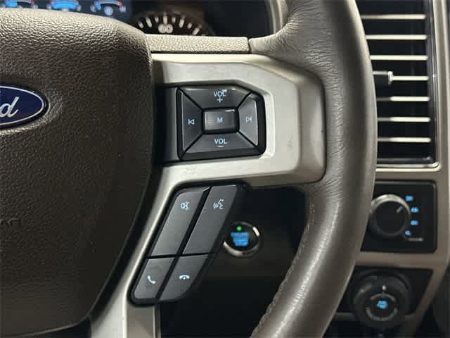 2018 Ford F-150 King Ranch Ruby Red Metallic Tinted Clearcoat/Stone Gray at Mac Haik Ford