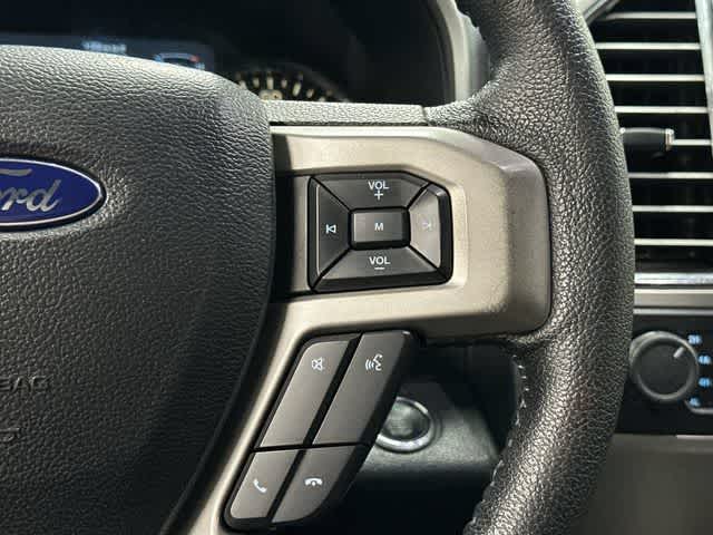 2015 Ford F-150 Lariat White Platinum Metallic Tri-Coat at Tomball Ford