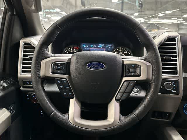 2015 Ford F-150 Lariat White Platinum Metallic Tri-Coat at Tomball Ford