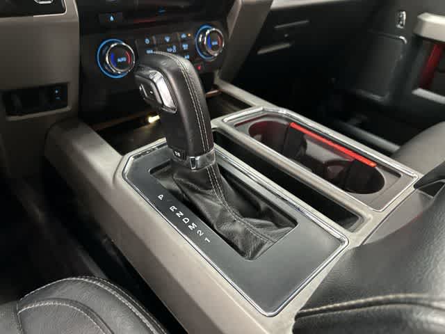 2015 Ford F-150 Lariat White Platinum Metallic Tri-Coat at Tomball Ford