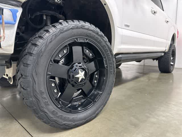 2015 Ford F-150 Lariat White Platinum Metallic Tri-Coat at Tomball Ford