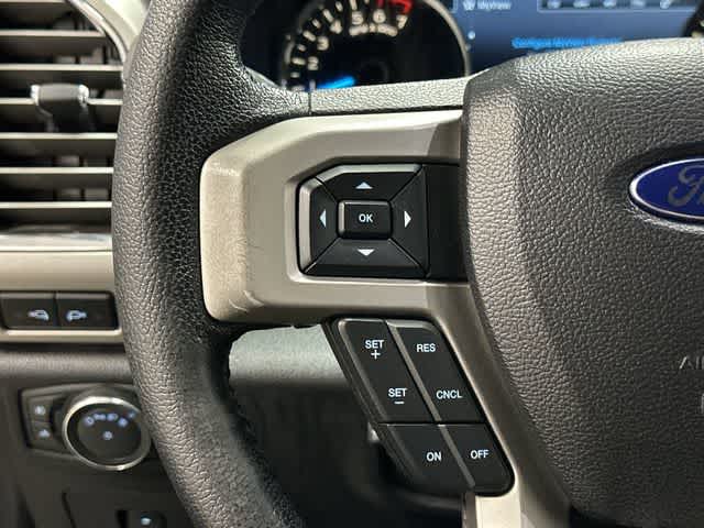 2015 Ford F-150 Lariat White Platinum Metallic Tri-Coat at Tomball Ford