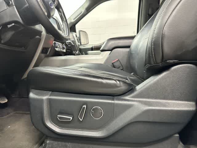2015 Ford F-150 Lariat White Platinum Metallic Tri-Coat at Tomball Ford