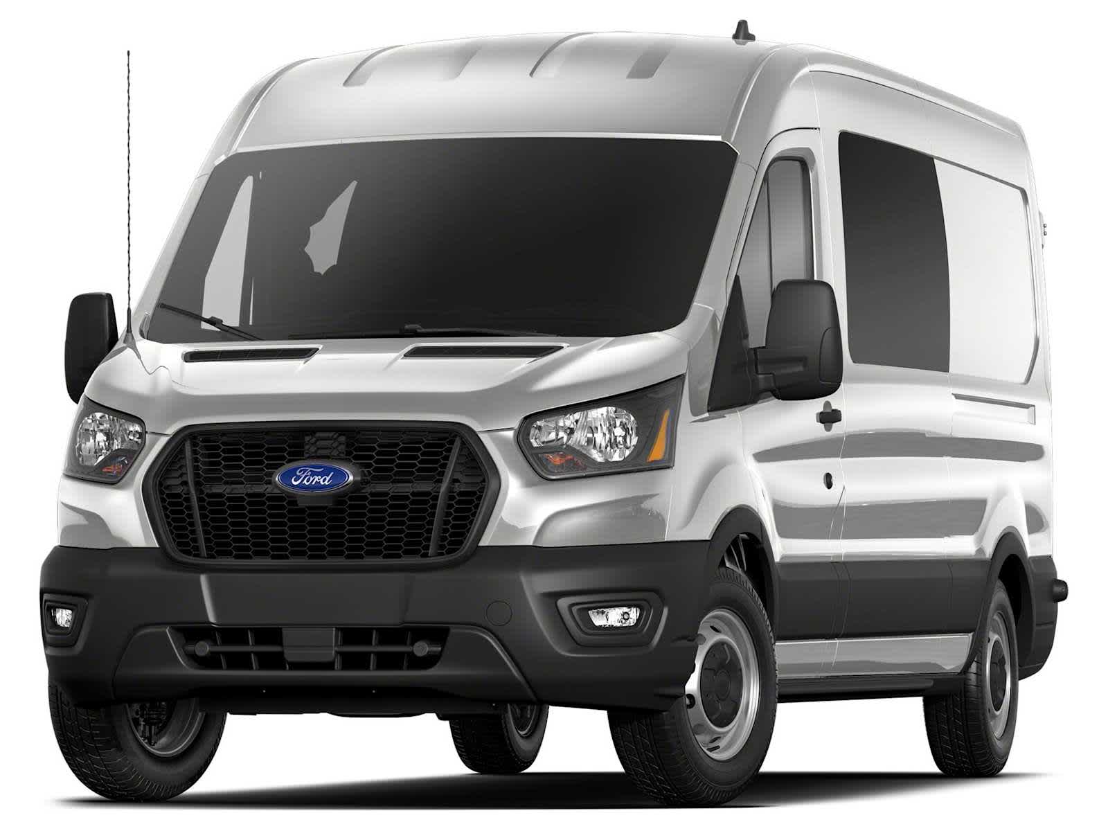 2023 Ford Transit Crew  White at Texan GMC Buick
