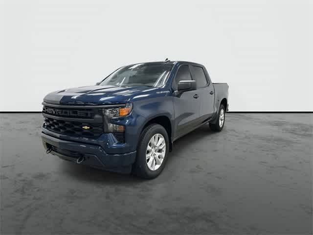 2023 Chevrolet Silverado 1500 Custom Northsky Blue Metallic at Davis Chevrolet